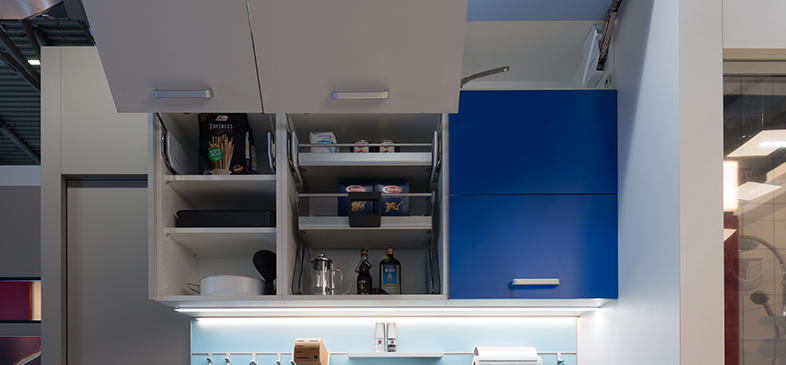  The MicroApart kitchen offers full functionality in the smallest space.
