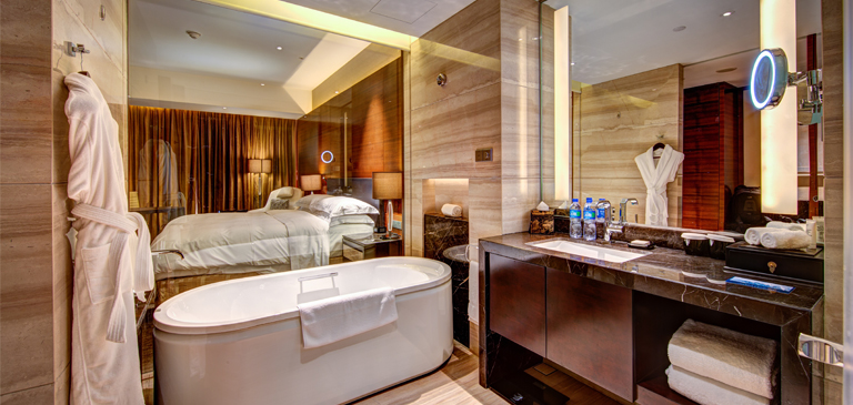 Hilton Shijiazhuang Hotel bathroom