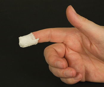 Finger bandage, W x L; 25 mm x 4 m
