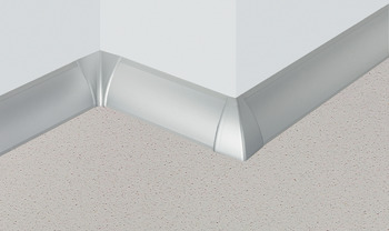 Internal corner, wall sealing profile
