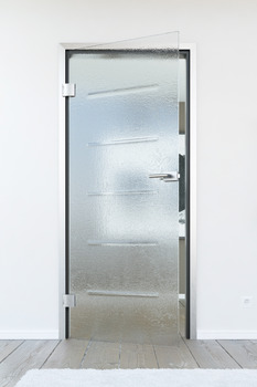 All-glass door, GDM enamel