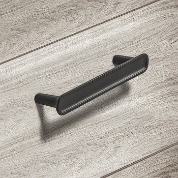 Furniture handle, Handle with base, zinc alloy, Häfele Déco, model H2320