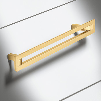 Furniture handle, Handle with base, zinc alloy, Häfele Déco, model H2350