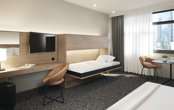 Foldaway bed fitting, Häfele Teleletto Style