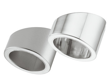 Housing for undermounted light, for Häfele Loox LED 2022 drill hole ⌀ 26 mm