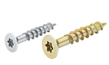 Chipboard screw, Spax, countersunk head, TS, partially threaded