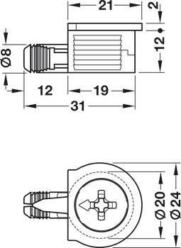 One-piece connector, Onefix