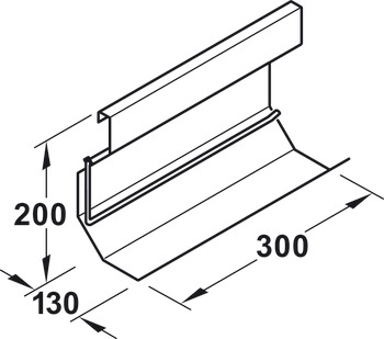 Kitchen roll holder, Stainless steel railing system