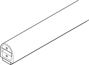 Shut-off strip, For use as vertical stop, for lift system