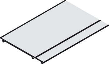 Disposable cover, For protecting the track e.g. during plastering work