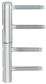 Drill-in hinge, Anuba Triplex 217-3D SM-RA, for rebated front doors up to 90/120 kg