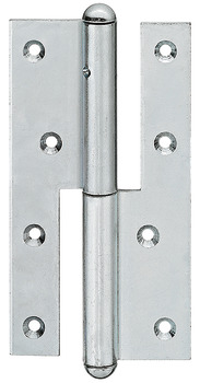 Drill-in hinge, Simonswerk Q 1, for flush interior doors up to 90/120 kg