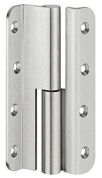 Drill-in hinge, for rebated interior doors up to 60 kg