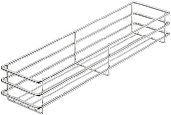 Wire basket, for kitchen cabinets, dimensions (D x H): 470 x 75 mm