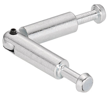 Double-ended bolt, Maxifix system, with joint, for twin mounting