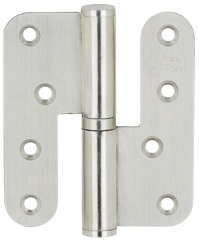 Drill-in hinge, for flush interior doors up to 68 kg, Startec