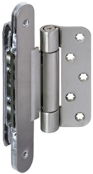 Architectural door hinge, Simonswerk VN 2927/120 Compact, for flush architectural doors with narrow block frames up to 120 kg