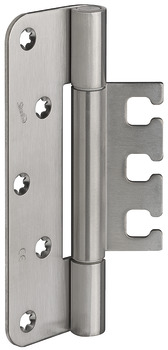 Architectural door hinge, Startec DHX 1160/18, for flush architectural doors up to 200 kg