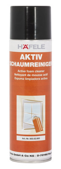 Aktiv cleaning foam, Häfele, surface products