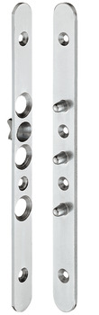 Hinge side protection, prepared for wall anchor, length 237 mm