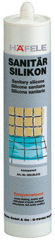 Joint sealant, Häfele, for sanitary areas, silicone-based