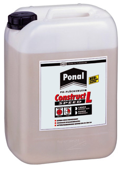 Surface glue, Ponal Construct L Speed PUR, for bonded connections