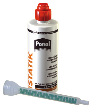 Assembly adhesive, Two component PUR expansion adhesive, Ponal Statik