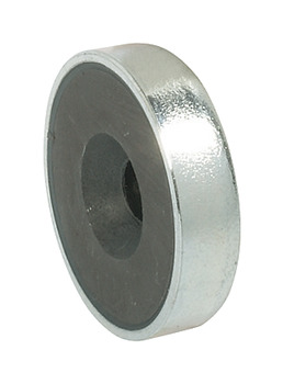 Magnetic catch, pull 3.6 kg, for screw fixing, for metal cabinets