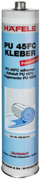 Joint sealant, Häfele PU 45FC, assembly adhesive based on polyurethane