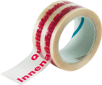 Packaging tape, Smooth, tear-proof foil