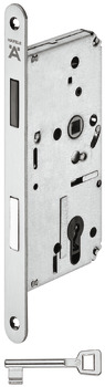Magnetic mortise lock, For hinged doors, cipher bit, Startec
