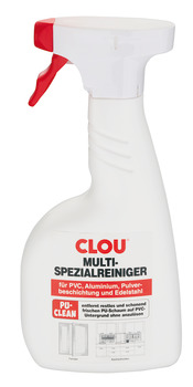 Multi-purpose special cleaner, For PVC, aluminium, stainless steel and powder coated finishes