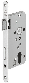 Mortise lock, for hinged doors, Startec, grade 2, profile cylinder