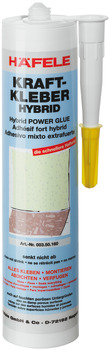 Assembly adhesive, Häfele (power glue) hybrid, MS polymer