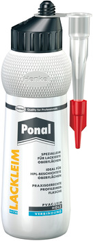 D2 white glue, Ponal, for bonding HPL boards and PVC surfaces