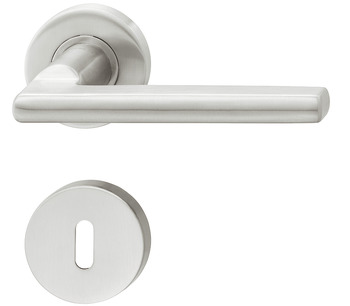 Door handle set, Stainless steel, Startec, model LDH 2181, grade 2