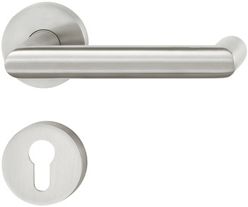 Door handle set, stainless steel, Startec, PDH5104, rose