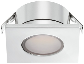 Recess mounted light, Häfele Loox LED 2023 12 V drill hole ⌀ 26 mm