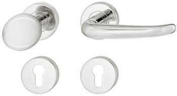 Door handle set, Stainless steel, Startec, model LDH 2176