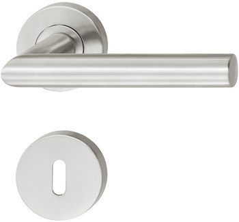 Door handle set, stainless steel, Startec, PDH3103