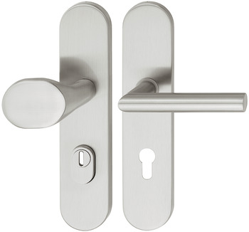Fire resistant security door handles, Stainless steel, Startec, SDH 2203 impact resistance category 1