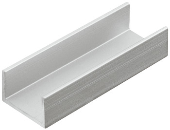 Aluminium clip, Drawer compartment system, universal, flexible
