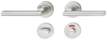 Door handle set, Stainless steel, Startec, model LDH 2181, grade 2