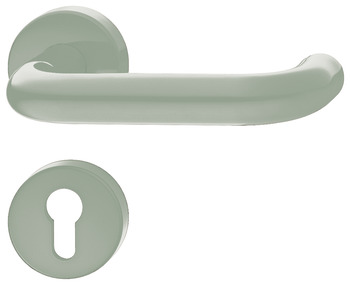 Door handle set, polyamide, Hewi, 111.R01.230