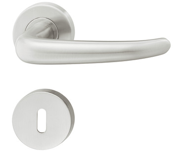 Door handle set, stainless steel, Startec, Model LDH 2176