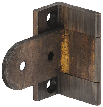 Butt hinge, Neuform, brass, for butting overlay doors