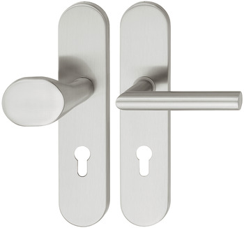 Fire resistant security door handles, Stainless steel, Startec, SDH 1203 impact resistance category 1