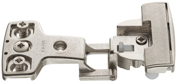 Architectural hinge, Aximat 100 SM, for half overlay mounting