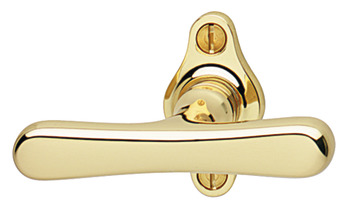 Window handle, Bisschop Dresden 4065 brass