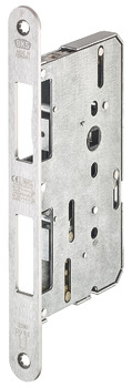 Mortice shoot bolt panic lock, for escape routes and panic areas, B 2390, profile cylinder, BKS, backset 65 mm